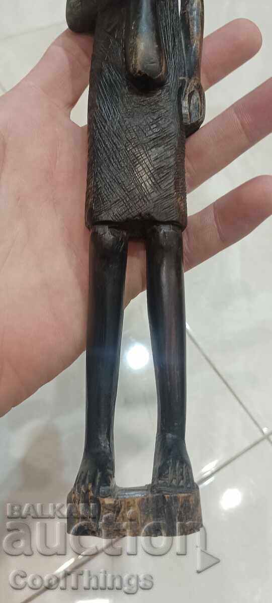 Original African ebony statuette with price € 1.50 | 2.93 BGN