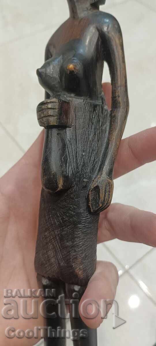 Auction  Original African ebony statuette