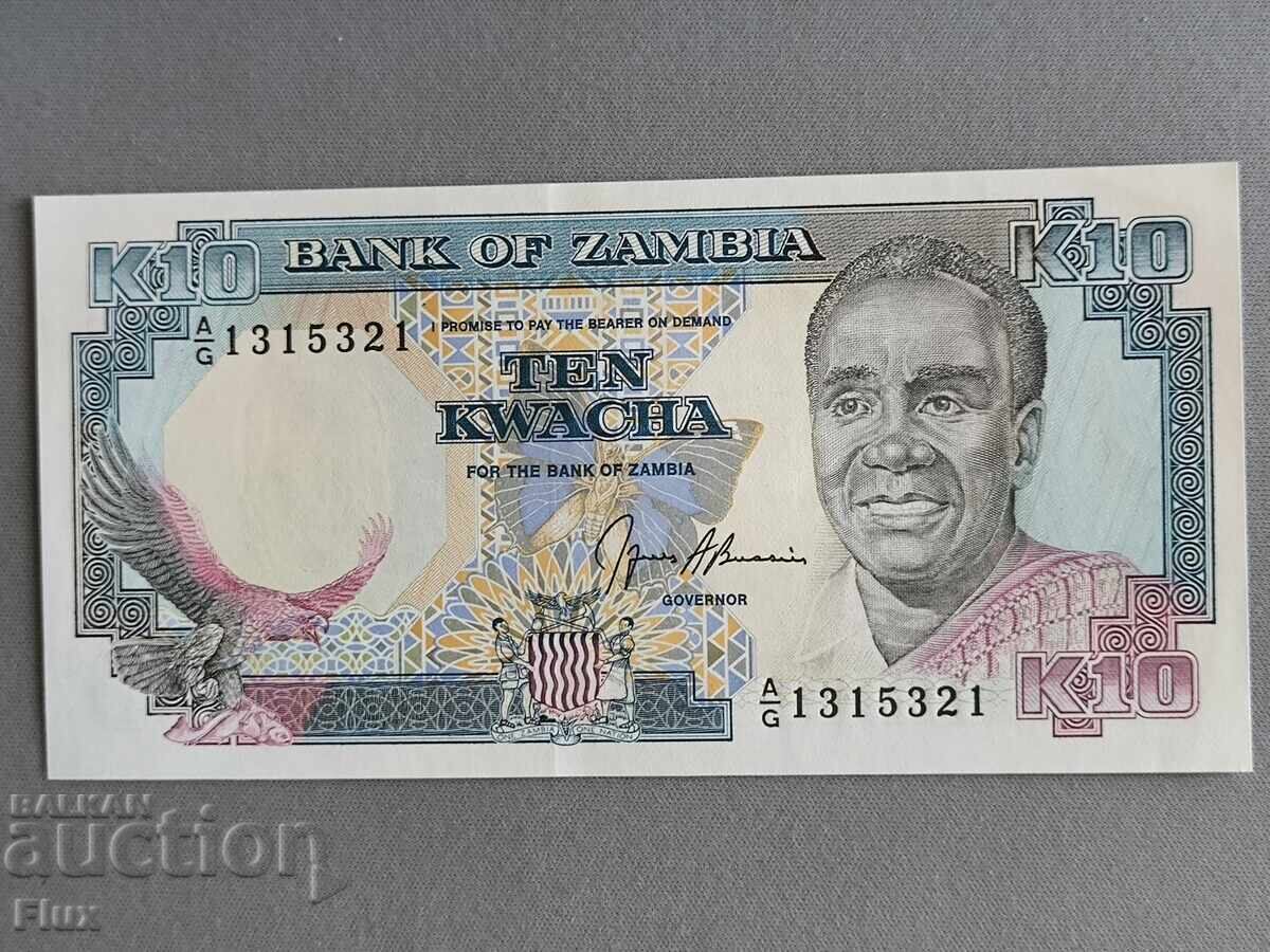 Banknote - Zambia - 10 Kwacha UNC | 1989-1991