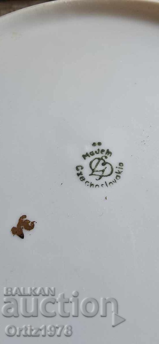 Bohemia Cehoslovacia – porțelan osos, 17 piese - 5