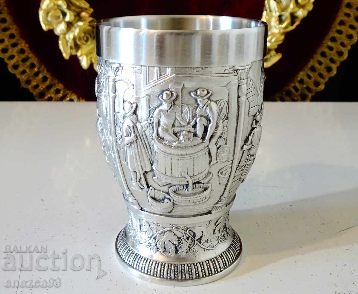 Παράδοση Κύπελλο Καλαίνα Vintage, οινοποίηση