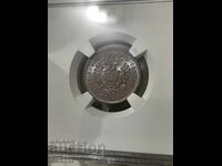 Αυστρία 1 κρόιτσερ, 1879 g. MS65BN NGC - TopPop