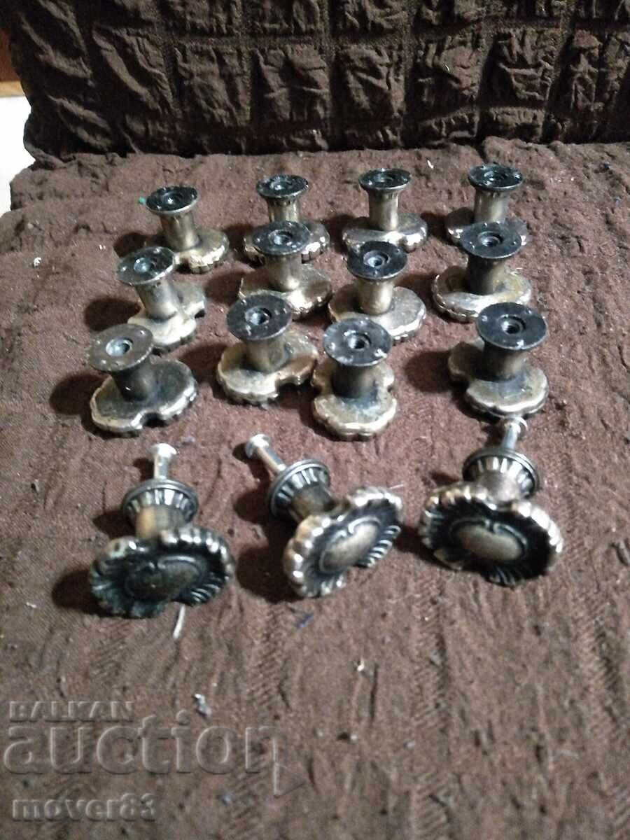 Social. Brass handles. 15 pieces Social. Brass handles. 15 pieces