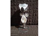 Διακόσμηση/Κηροπήγιο. Μέταλλο και γυαλί