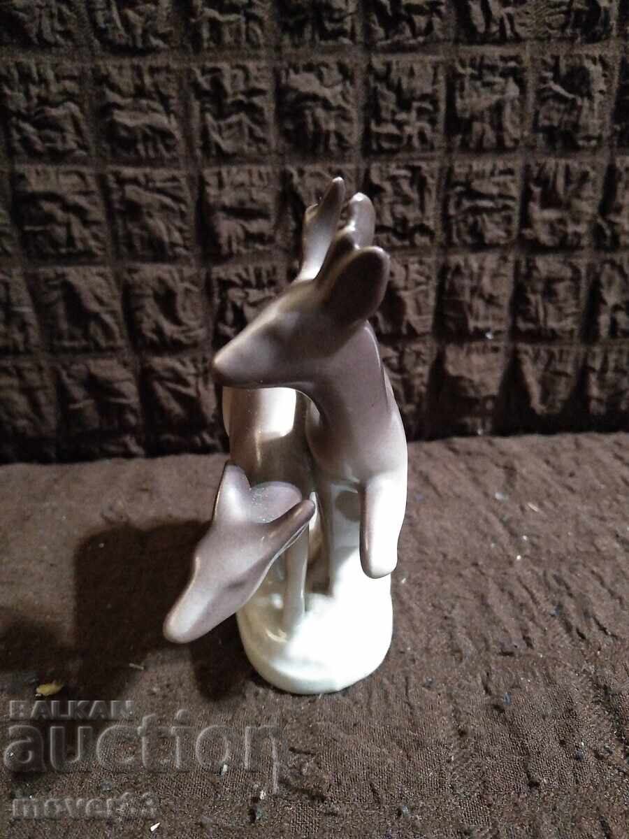 Delivery of Porcelain figurine. Deer