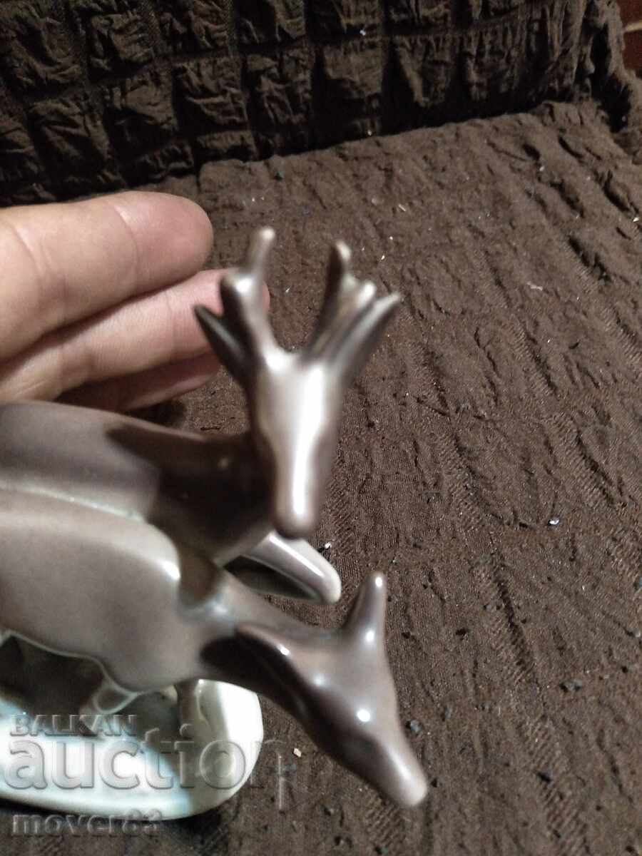 Porcelain figurine. Deer - 6