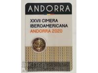 2 евро 2020г Андора