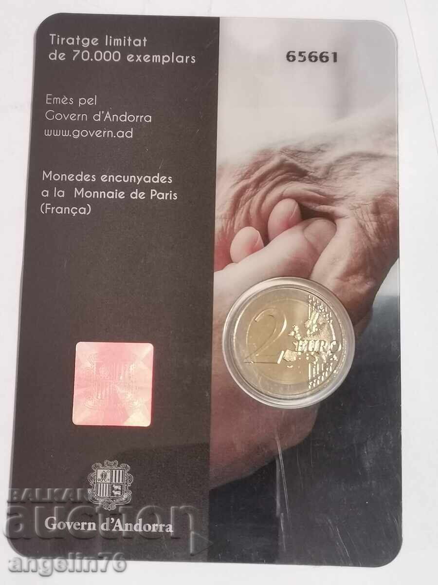 2 Euro 2021 Andorra with price € 26.00 | 50.85 BGN