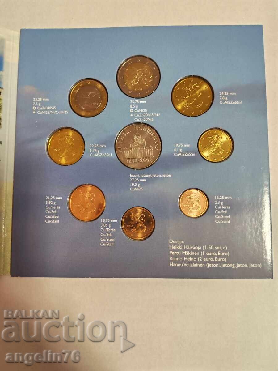 Set Euro Finlanda 2002 cu preț € 35.00 | 68.45 BGN Set Euro Finlanda 2002 cu preț € 35.00 | 68.45 BGN