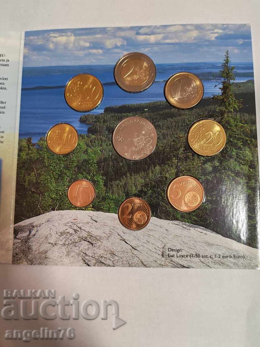 Licitație Set Euro Finlanda 2002 Licitație Set Euro Finlanda 2002