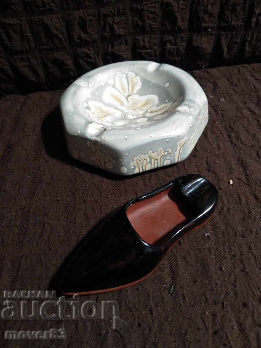 Σταχτοδοχεία πορσελάνης. Σετ