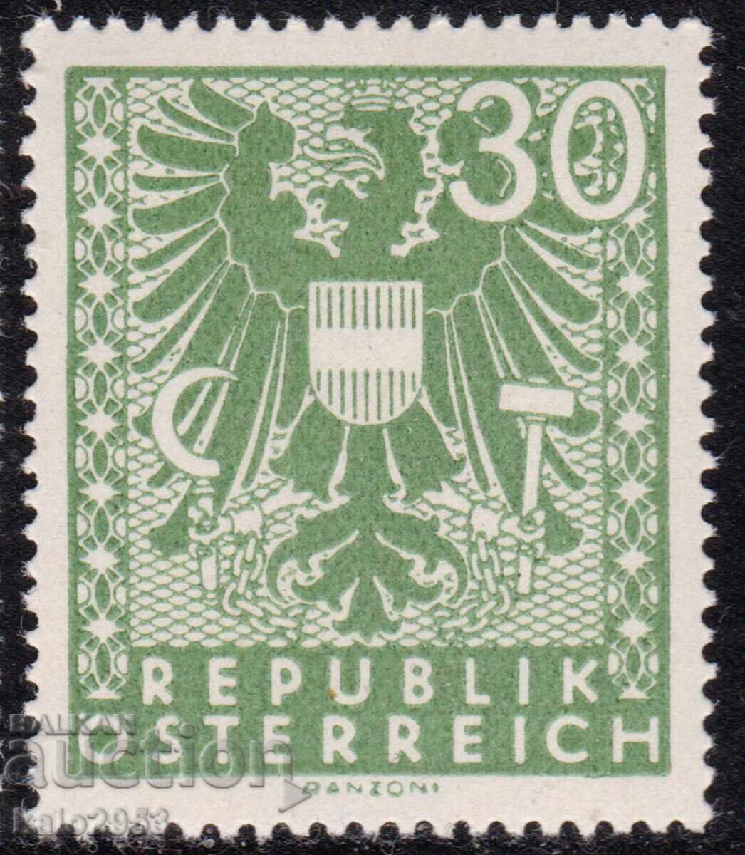 Austria-1945-Regulată-Stema-format mediu-3.5/3 cm.,MNH Austria-1945-Regulată-Stema-format mediu-3.5/3 cm.,MNH