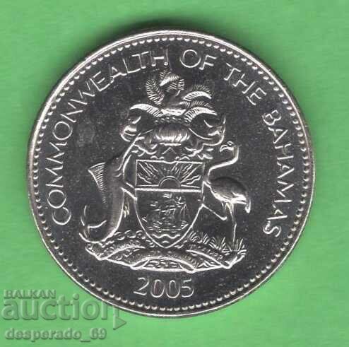 (¯`'•.¸   5 цента 2005  БАХАМСКИ ОСТРОВИ  UNC-  ¸.•'´¯) с цена € 0.80 | 1.56 лв.