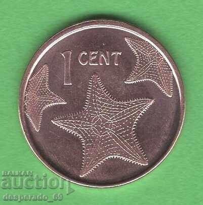 (¯`'•.¸ 1 cent 2015 BAHAMAS UNC ¸.•'´¯)