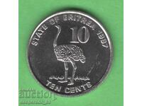 (¯`'•.¸ 10 λεπτά 1997 ΕΡΙΤΡΕΑ UNC ¸.•'´¯)