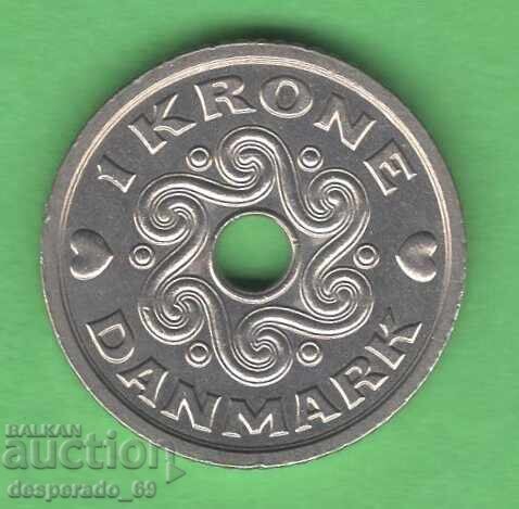 (¯`'•.¸ 1 κορώνα 2006 ΔΑΝΙΑ UNC- ¸.•'´¯)