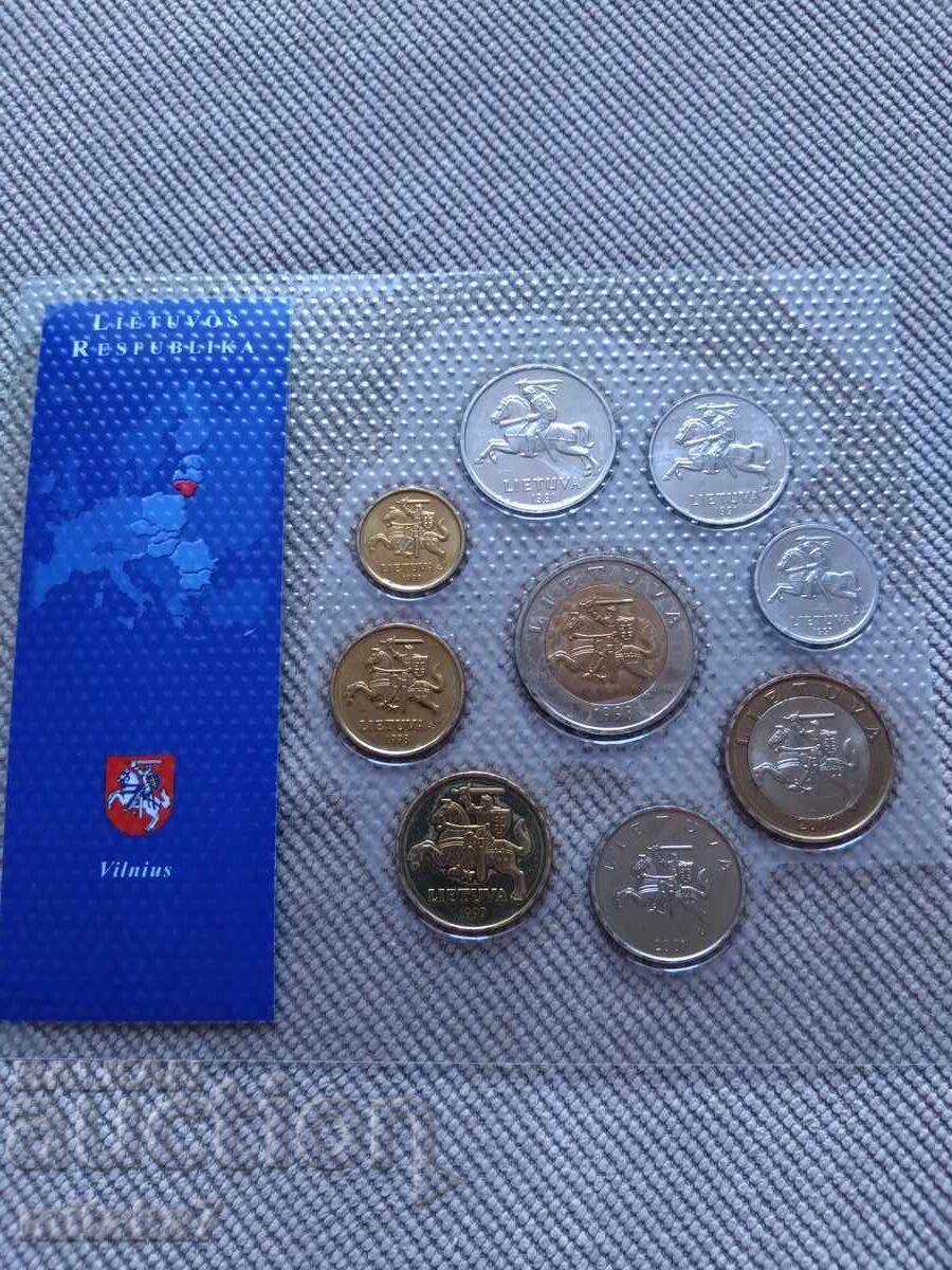 Set de monede, Lituania cu preț € 6.00 | 11.73 BGN