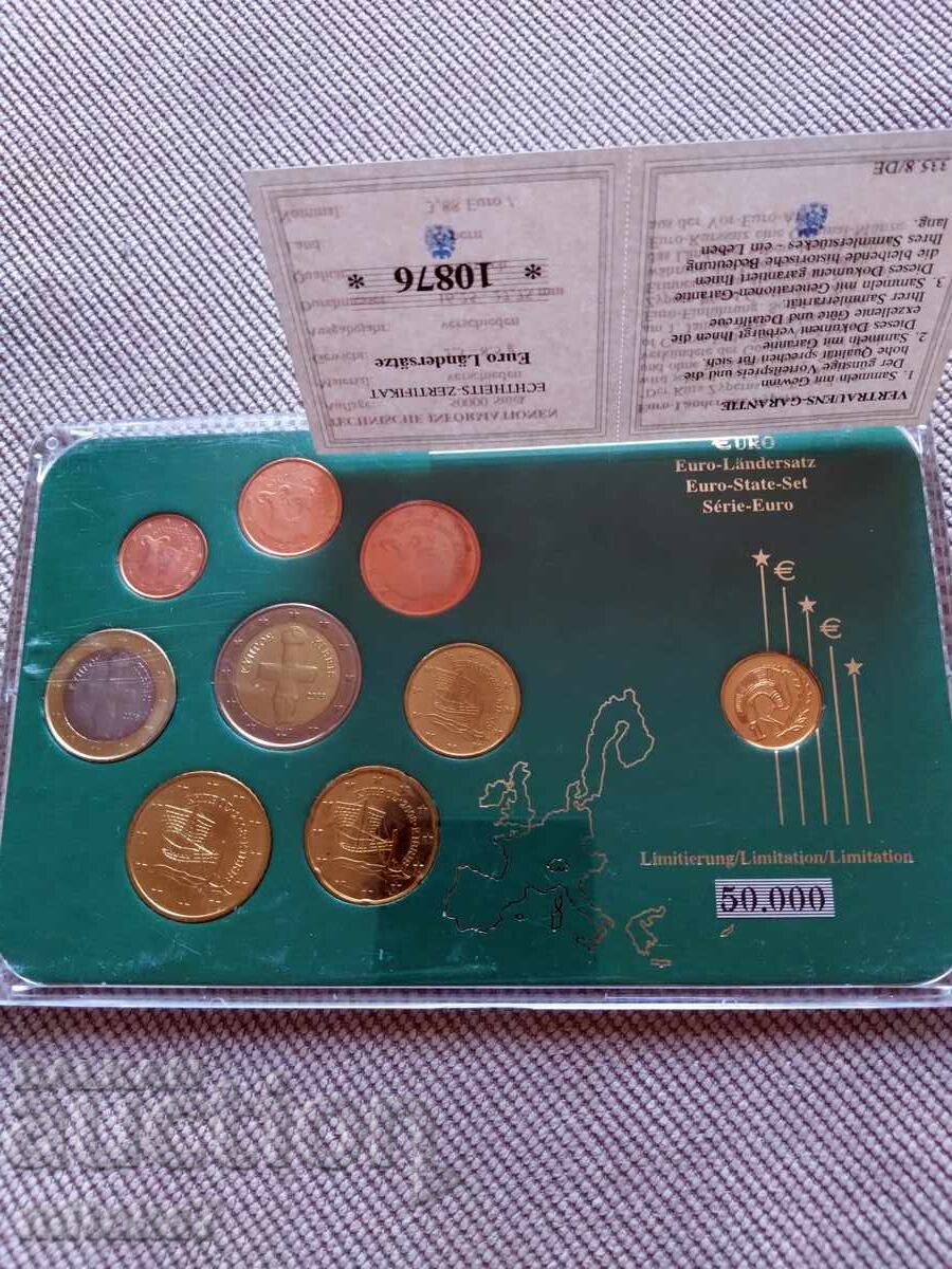 Σετ Ευρωνομισμάτων, Κύπρος