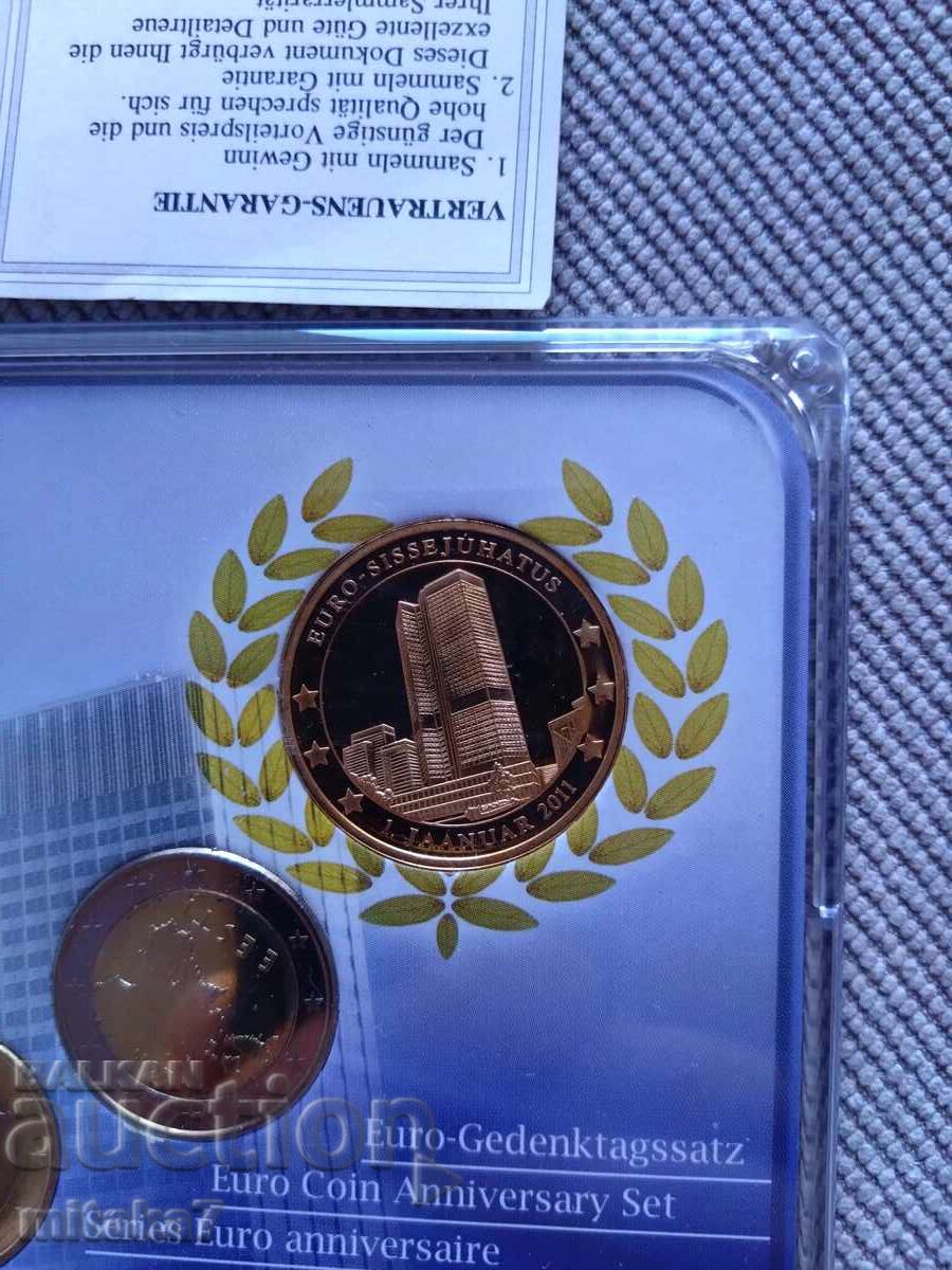 Аукцион Сет евромонети, Естония