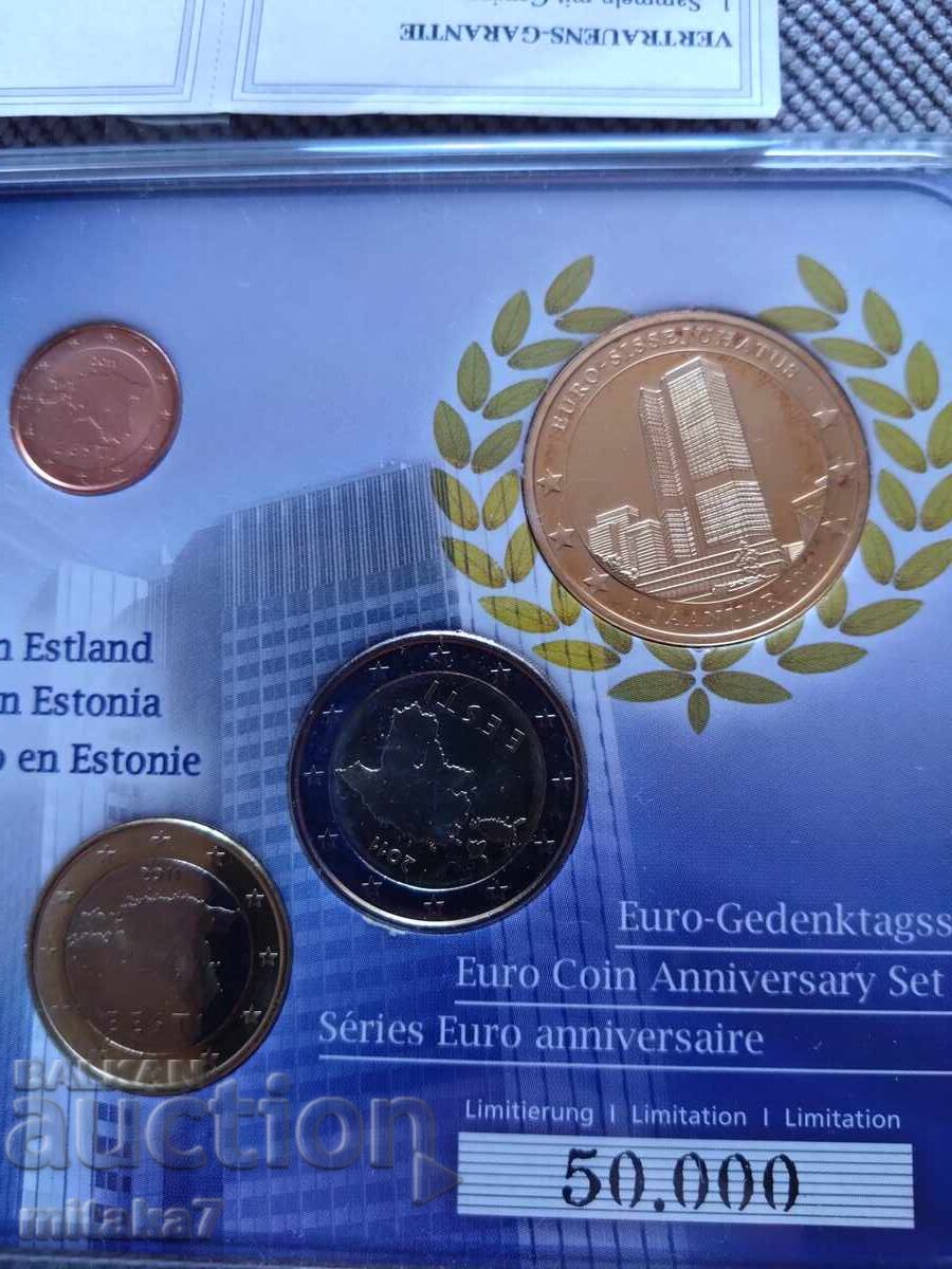 Доставка на Сет евромонети, Естония