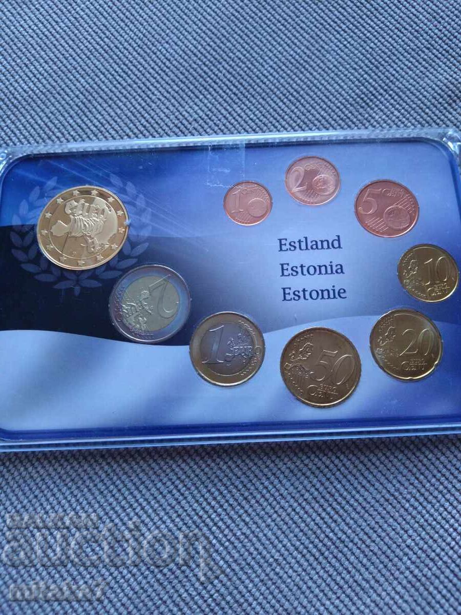 Сет евромонети, Естония - 5