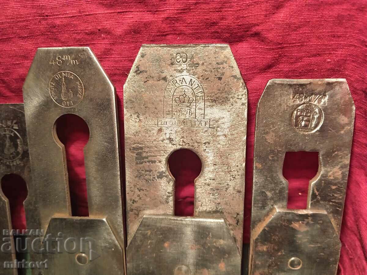 Licitație 5 cuțite germane pentru rindeluit lemn