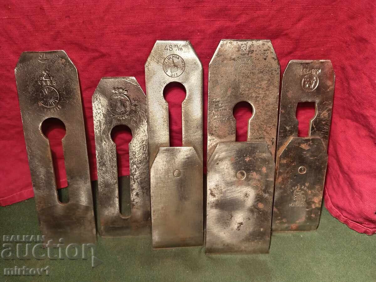 5 cuțite germane pentru rindeluit lemn