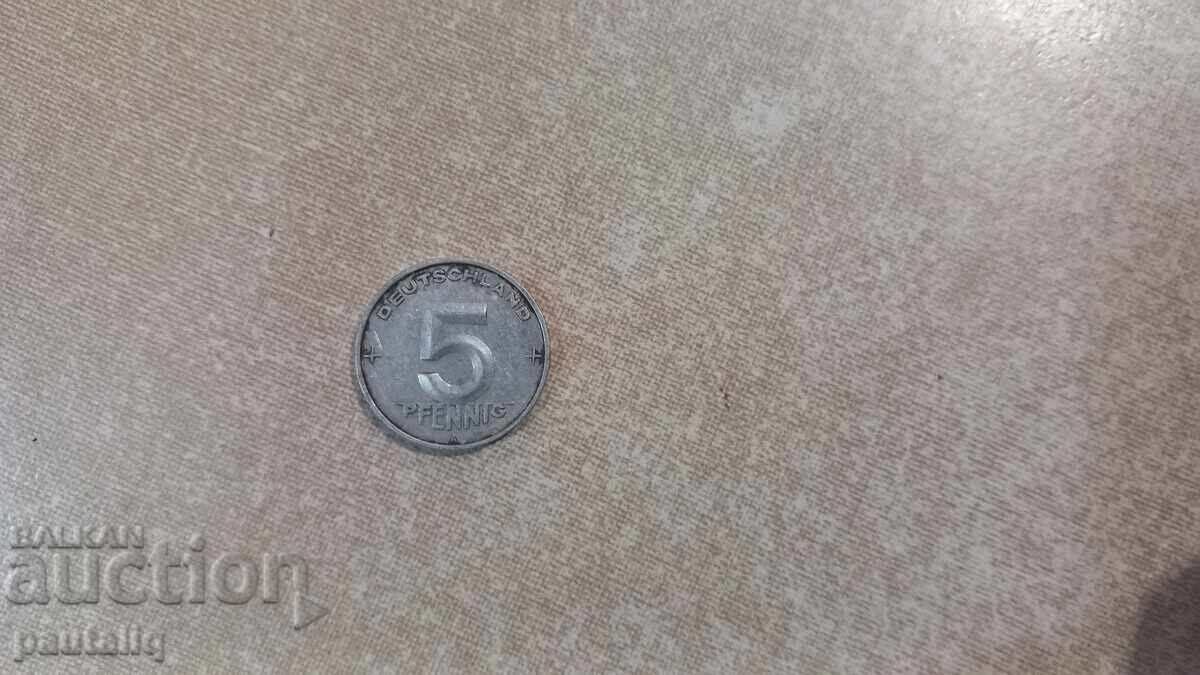 5 Pfennig 1952 GDR cu preț € 2.00 | 3.91 BGN