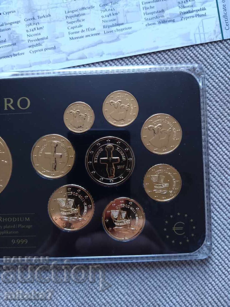 Licitație Set de euro monede, Cipru