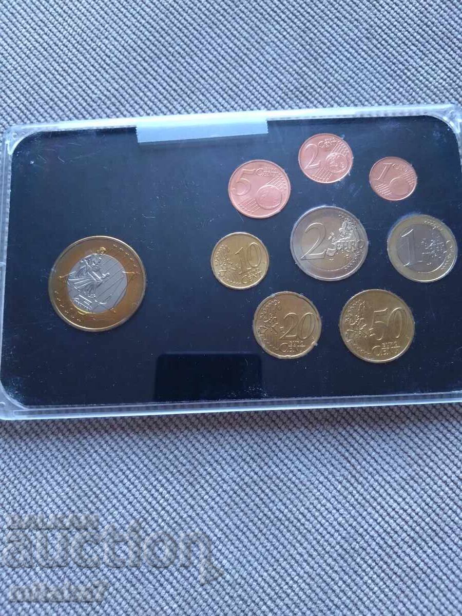 Παράδοση Σετ ευρωνομισμάτων, Αυστρία