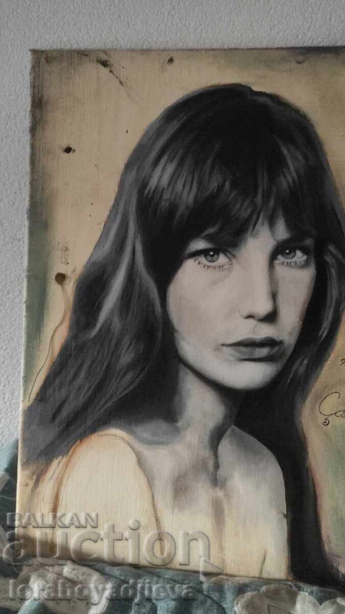 "Dzheĭn" - pictură originală în ulei cu preț € 400.00 | 782.33 BGN