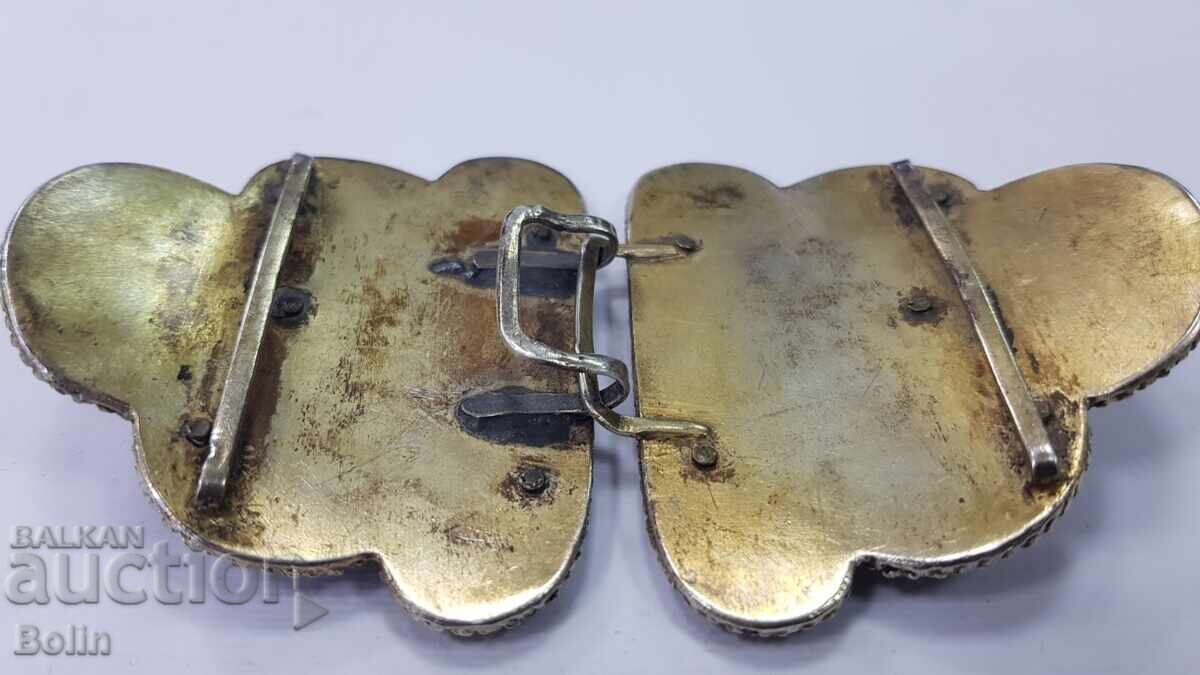 Rară Austriacă, tocă, pafta, argint cu email - secolul al XIX-lea - 6