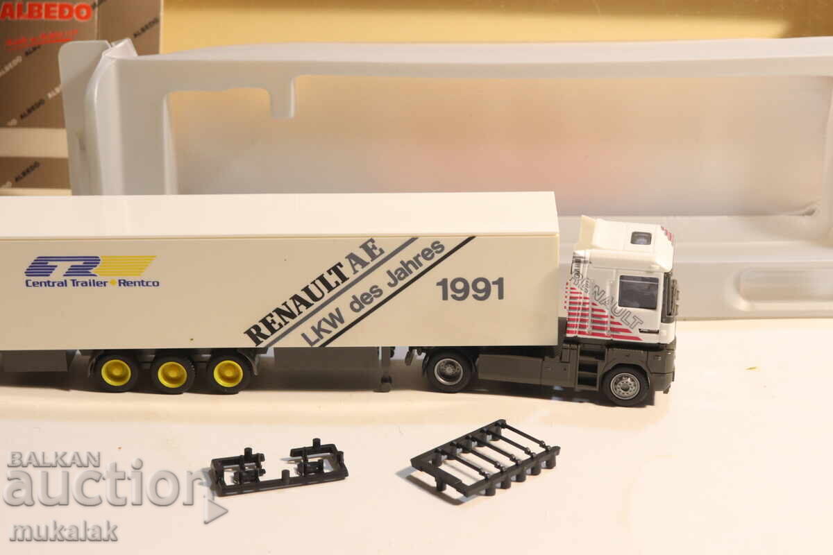 ALBEDO H0 1/87 RENAULT MAGNUM ΤΡΑΚΤΕΡ ΦΟΡΤΗΓΟ ΜΟΝΤΕΛΟ ΑΥΤΟΚΙΝΗΤΟ - 7