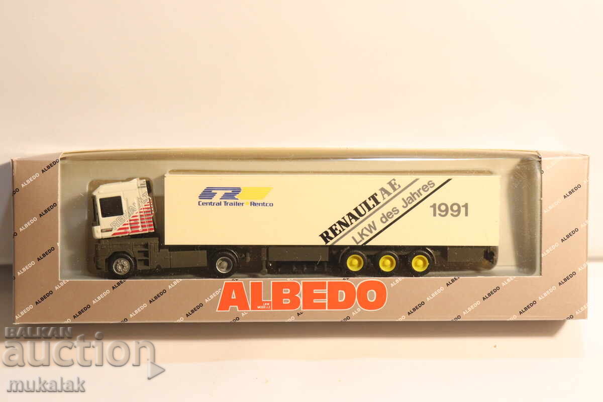 ALBEDO H0 1/87 RENAULT MAGNUM ΤΡΑΚΤΕΡ ΦΟΡΤΗΓΟ ΜΟΝΤΕΛΟ ΑΥΤΟΚΙΝΗΤΟ