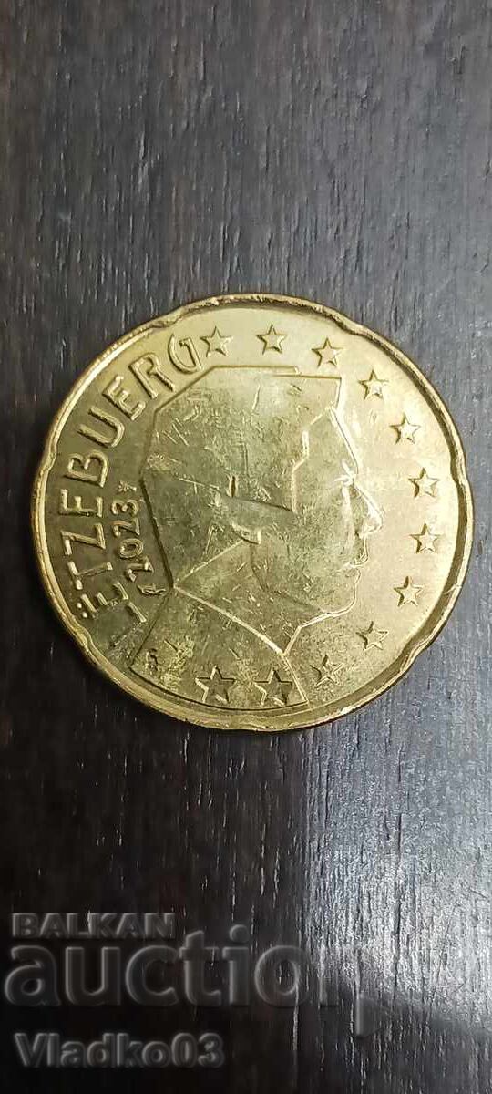 Люксембург 20 евроцента 2023 с цена € 2.20 | 4.30 лв. Люксембург 20 евроцента 2023 с цена € 2.20 | 4.30 лв.