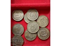 Lot of 10 pieces - 1 stotinka 1951 Sofia and Leningrad