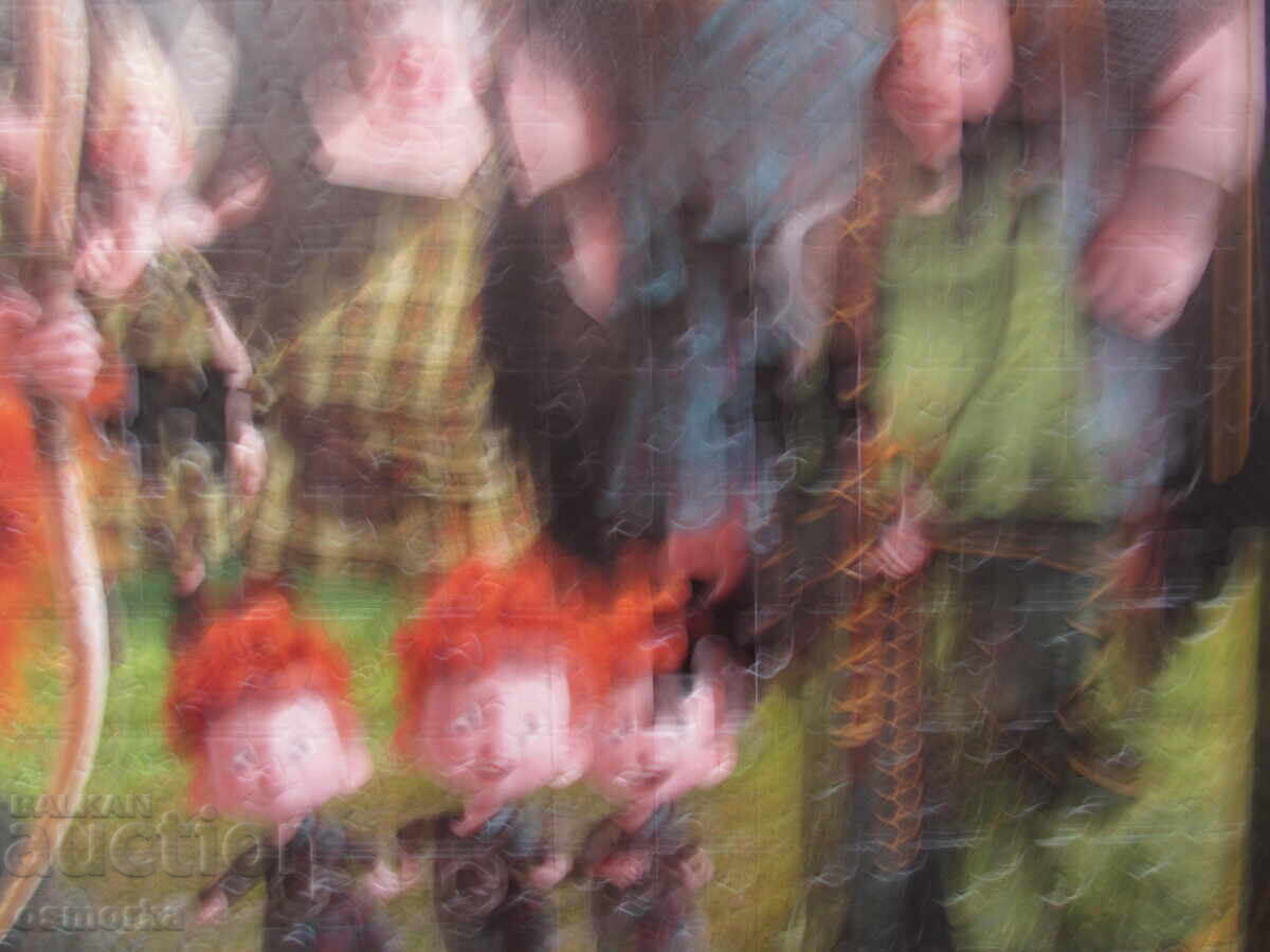 Аукцион Пъзел Brave Disney Pixar филм хитово момиче приключенски гот