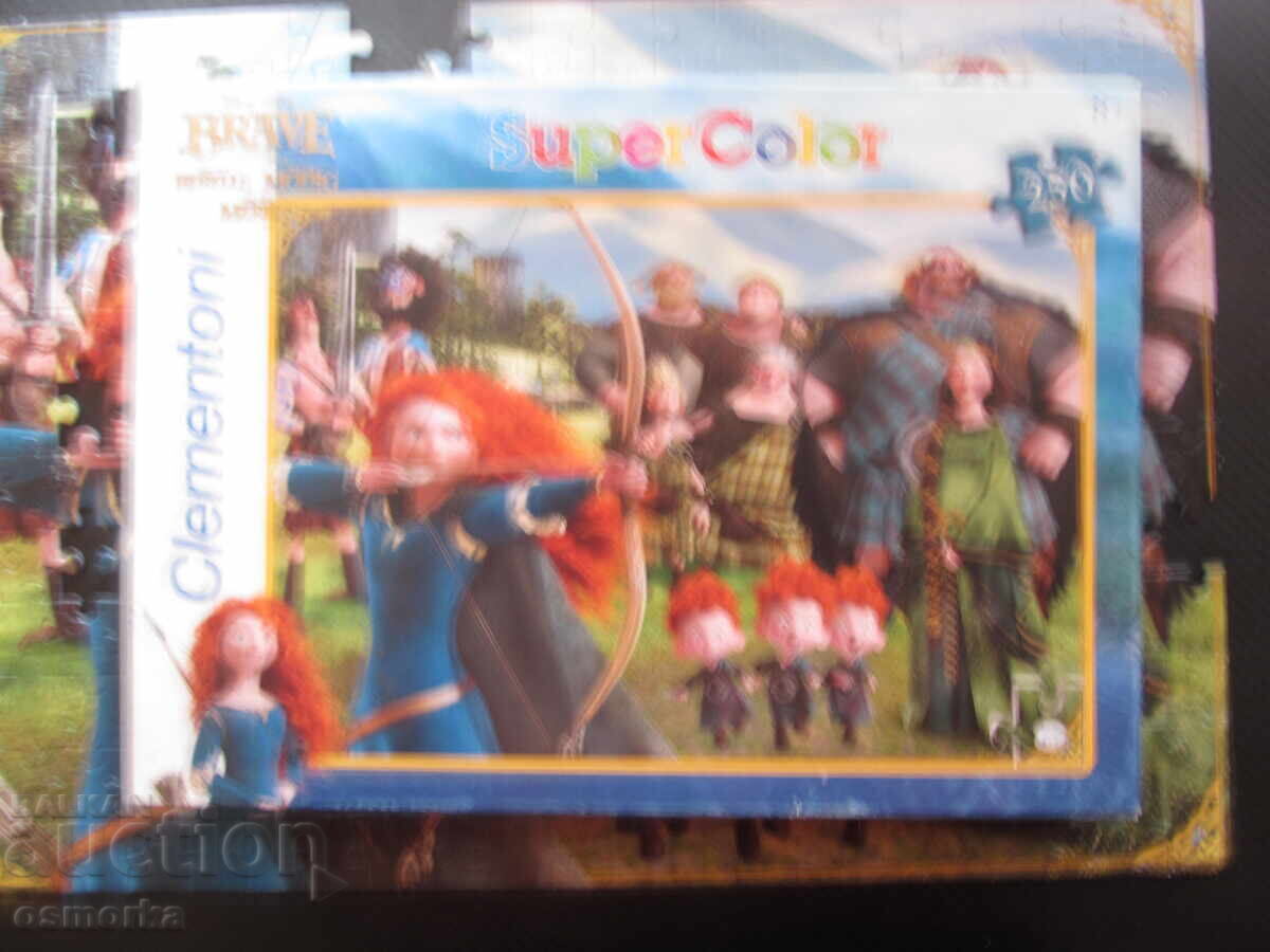 Доставка на Пъзел Brave Disney Pixar филм хитово момиче приключенски гот