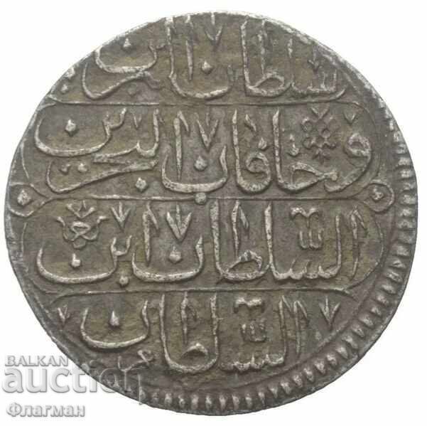 Турция 10 Пари 1115 г. Ахмед III, aUNC с цена € 140.00 | 273.82 лв.