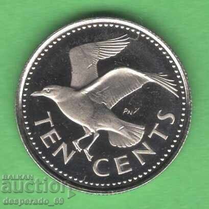 (¯`'•.¸ 10 cenți 1973 BARBADOS (PROOF) UNC ¸.•'´¯) (¯`'•.¸ 10 cenți 1973 BARBADOS (PROOF) UNC ¸.•'´¯)