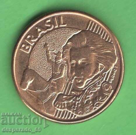 (¯`'•.¸ 10 Centavos 2007 BRAZIL UNC- ¸.•'´¯)