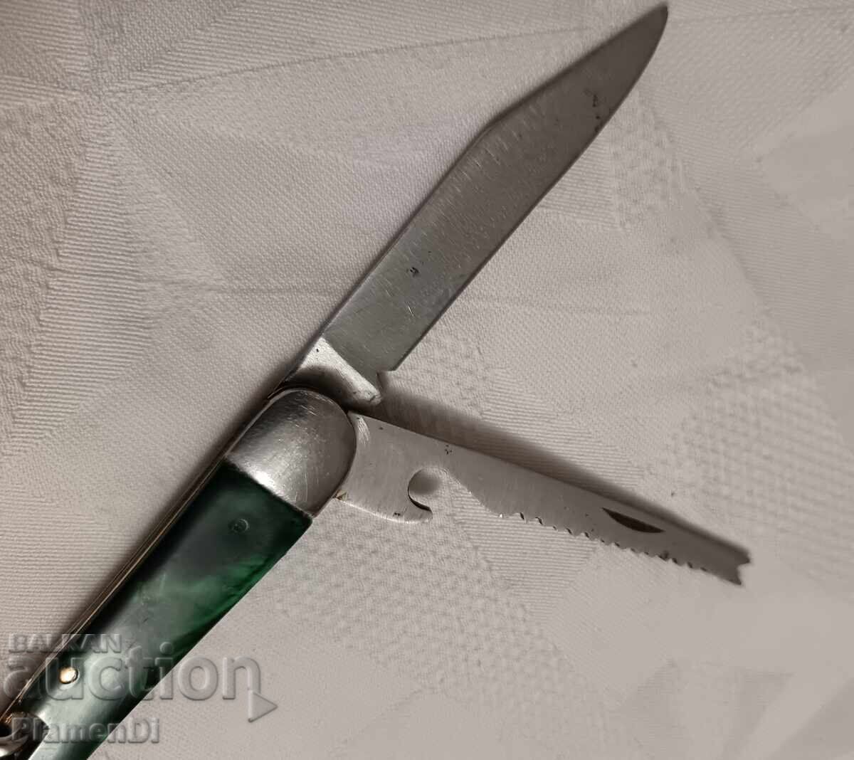 Българска ножка, сгъваемо джобно ножче "Буковец" - 5