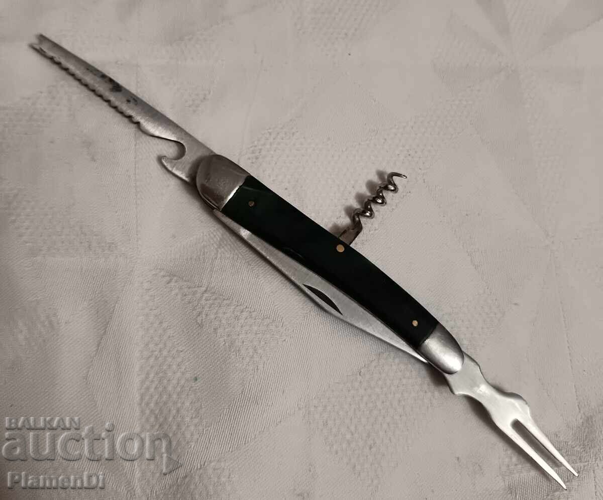 Българска ножка, сгъваемо джобно ножче "Буковец" - 6