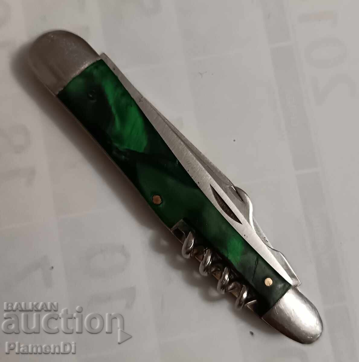 Българска ножка, сгъваемо джобно ножче "Буковец"