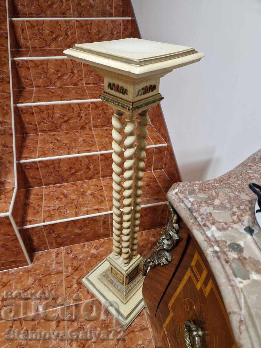 Unique Italian Silik pedestal column - 5