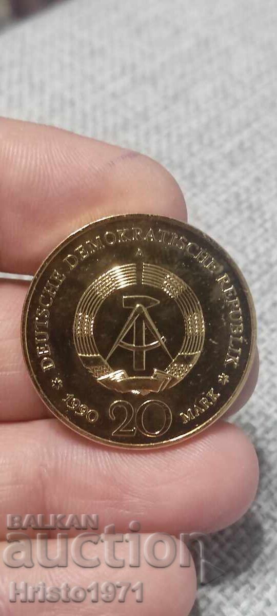 20 марки 1990