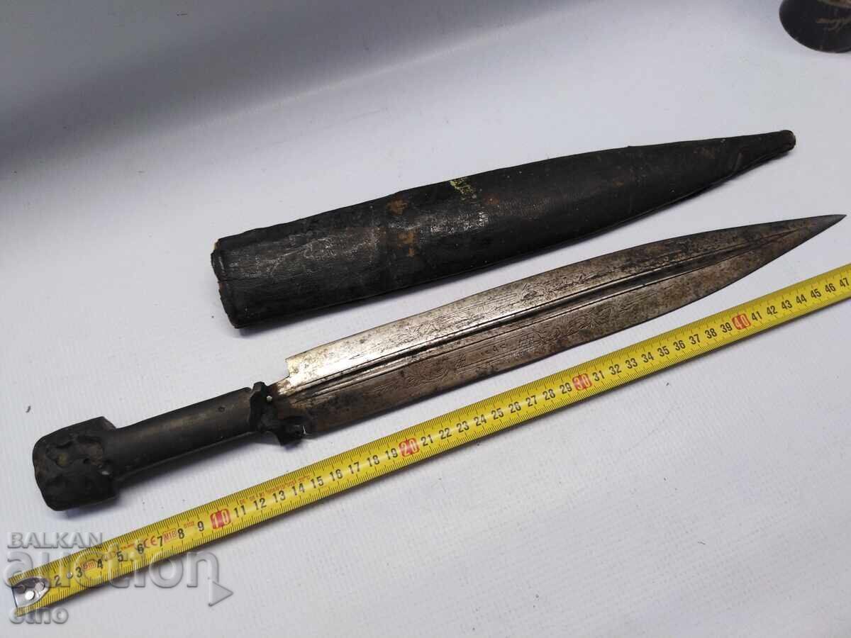 MARE CUȚIT CERCHEZ, CUȚIT, LAMĂ, SABIE - 5