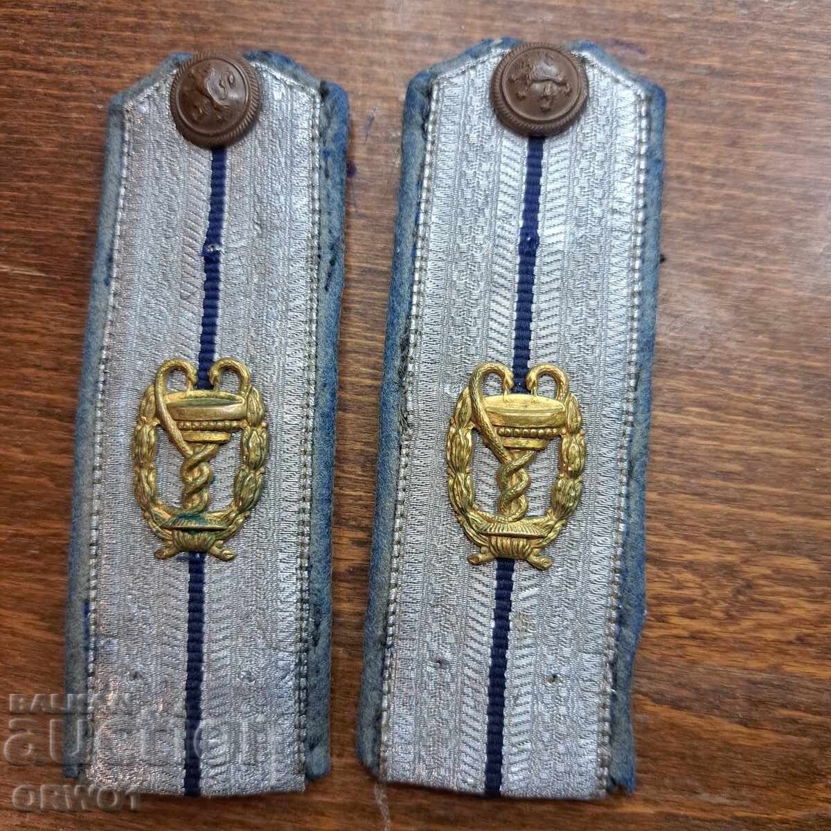 Μανσέτες Μ1936 Δρ. Βασίλειο της Βουλγαρίας Βασιλικός Αξιωματικός