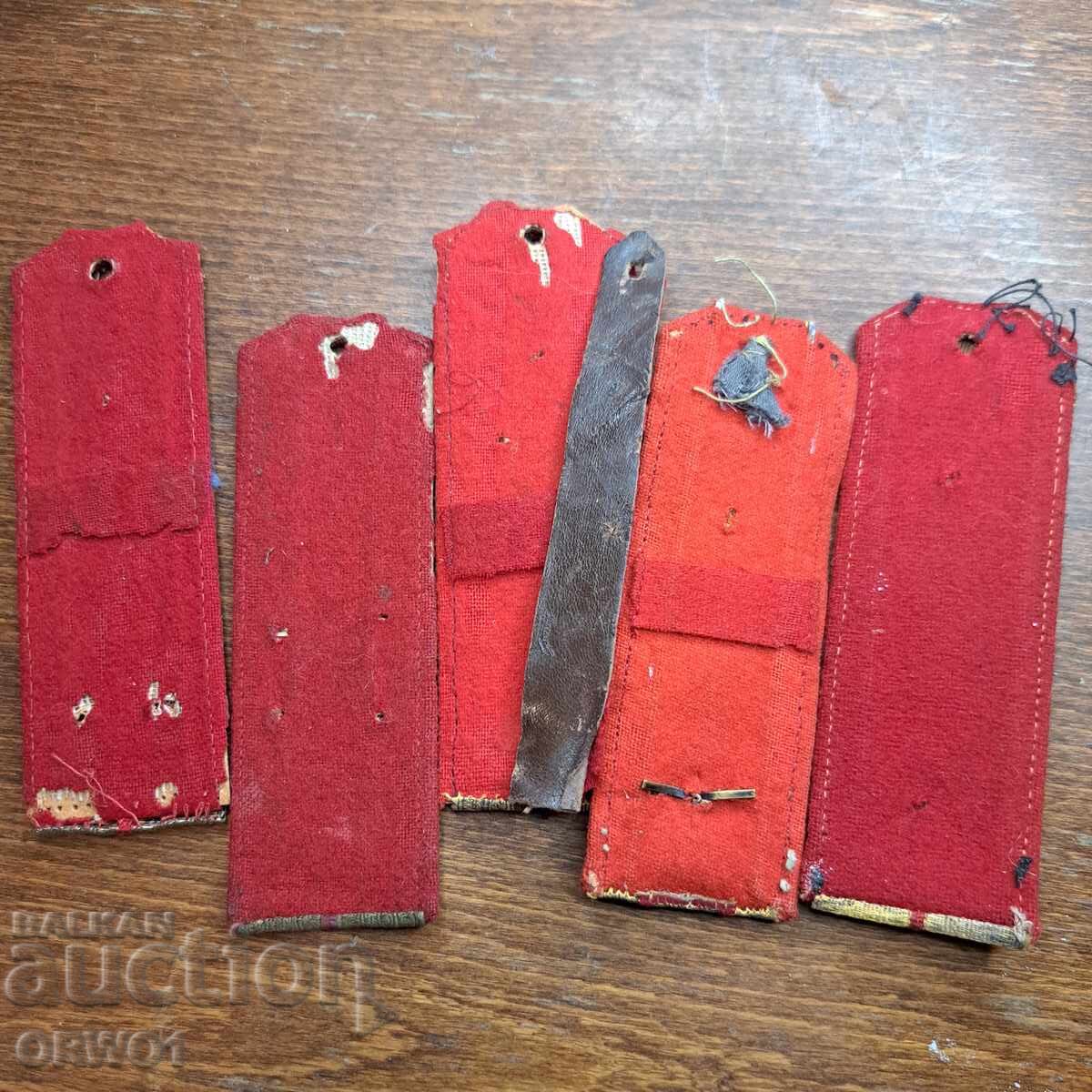 Epoleți M1936 Lot Regatul Bulgariei Ofițer Regal - 5