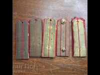 M1936 Shoulder Boards Lot Kingdom of Bulgaria Royal Officer